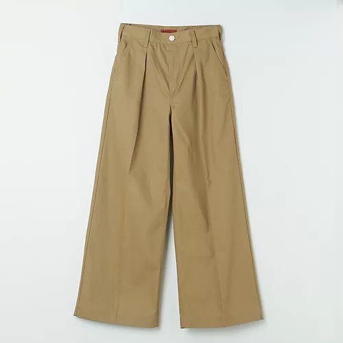 【ニードバイ ヘリテイジ/NEEDBY heritage】の【HPS別注】MASION CHINO PANTS インテリア・キッズ・メンズ・レディースファッション・服の通販 founy(ファニー) 　ファッション　Fashion　レディースファッション　Fashion for Women　パンツ　Pants & Trousers　春　Spring　洗える　Machine Washable　コンパクト　Compact, Small Size　ストレート　Straight, Straight Cut　スラックス　Slacks, Dress Pants　センター　Center, Center Line　ダブル　Double, Double-Breasted　デニム　Denim, Jeans Material　トレンド　Trend, Trending Now　人気　Popular, Best Seller　フィット　Fit, Slim Fit　別注　Limited Edition, Custom Order　リラックス　Relax, Relaxed Fit　ワイド　Wide, Wide Fit　ベージュ|ID: prp329100004320649 ipo3291000000032617815