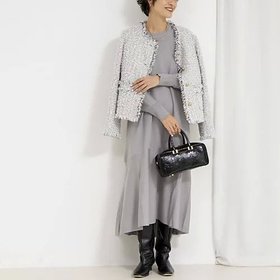 【ノーリーズ/NOLLEY'S】の《手洗い可能》ペプラムニットワンピース 人気、トレンドファッション・服の通販 founy(ファニー) ファッション Fashion レディースファッション WOMEN ワンピース Dress ニットワンピース Knit Dresses 2025年 2025 シンプル Simple ジャケット Jacket フェミニン Feminine フレア Flare ベスト Vest |ID:prp329100004320707