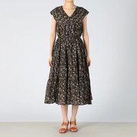 【ヌキテパ/NE QUITTEZ PAS】のCTN VOIL TIERED DRESS 人気、トレンドファッション・服の通販 founy(ファニー) ファッション Fashion レディースファッション WOMEN ワンピース Dress ドレス Party Dresses ギャザー Gather クラシカル Classical フラワー Flower |ID:prp329100004320722