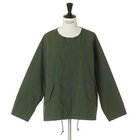 【トゥエルブクローゼット/12closet】の【洗える】ノーカラーミリタリージャケット 人気、トレンドファッション・服の通販 founy(ファニー) ファッション Fashion レディースファッション WOMEN アウター Coat Outerwear ジャケット Jackets ジャケット Jacket ストール Stall タートル Turtle フェミニン Feminine ミリタリー Military エレガント 上品 Elegant 人気 Popularity 洗える Washable thumbnail カーキ|ID: prp329100004320856 ipo3291000000029978020