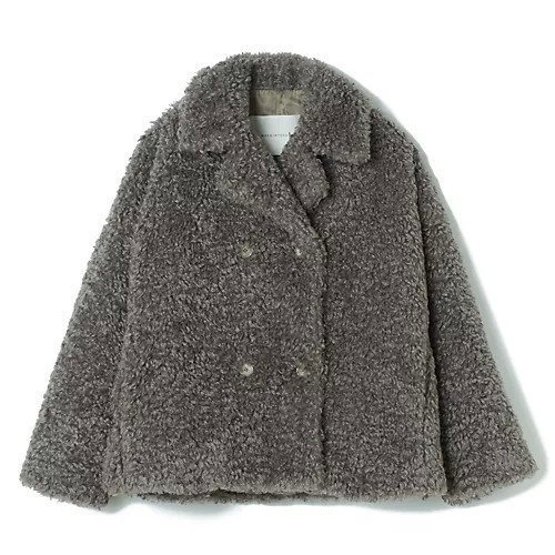 【マッキントッシュ/MACKINTOSH】のエコファーショートコート 人気、トレンドファッション・服の通販 founy(ファニー) 　ファッション　Fashion　レディースファッション　WOMEN　アウター　Coat Outerwear　コート　Coats　クラシカル　Classical　ショルダー　Shoulder　ショート　Short　ジャケット　Jacket　ダブル　Double　ドロップ　Drop　バランス　Balance　ボトム　Bottom　リュクス　Luxe　 other-1|ID: prp329100004320871 ipo3291000000030306812