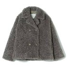 【マッキントッシュ/MACKINTOSH】のエコファーショートコート 人気、トレンドファッション・服の通販 founy(ファニー) ファッション Fashion レディースファッション WOMEN アウター Coat Outerwear コート Coats クラシカル Classical ショルダー Shoulder ショート Short ジャケット Jacket ダブル Double ドロップ Drop バランス Balance ボトム Bottom リュクス Luxe thumbnail グレージュ|ID: prp329100004320871 ipo3291000000030306813