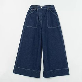 【マーレット/MERLETTE】のViolette 人気、トレンドファッション・服の通販 founy(ファニー) ファッション Fashion レディースファッション Ladies' Fashion Online インディゴ Indigo クラシック Classic クロップド Cropped コンパクト Compact デニム Denim フェミニン Feminine フロント Front ポケット Pocket ワイド Wide |ID:prp329100004322214