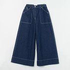 【マーレット/MERLETTE】のViolette 人気、トレンドファッション・服の通販 founy(ファニー) ファッション Fashion レディースファッション Ladies' Fashion Online インディゴ Indigo クラシック Classic クロップド Cropped コンパクト Compact デニム Denim フェミニン Feminine フロント Front ポケット Pocket ワイド Wide thumbnail Dark Denim|ID: prp329100004322214 ipo3291000000032617835