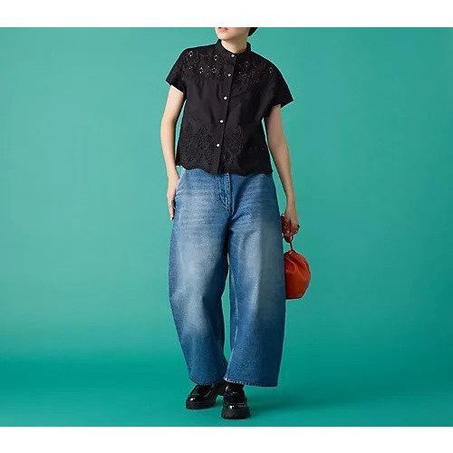 【スタジオ ニコルソン/STUDIO NICHOLSON】のWIDE CROP PANT インテリア・キッズ・メンズ・レディースファッション・服の通販 founy(ファニー) 　ファッション　Fashion　レディースファッション　Fashion for Women　ウォッシュ　Washed Finish　クロップド　Cropped, Short Length　シンプル　Simple, Minimal　スリム　Slim, Slim Fit　デニム　Denim, Jeans Material　フォルム　Silhouette, Form　ワイド　Wide, Wide Fit　洗える　Machine Washable　WORN WASH INDIGO|ID: prp329100004322217 ipo3291000000034618277