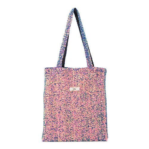 【ウーア/Uhr】のSpangle Tote Bag インテリア・キッズ・メンズ・レディースファッション・服の通販 founy(ファニー) 　ファッション　Fashion　レディースファッション　Fashion for Women　バッグ　Bags　おすすめ　Recommended / Our Picks　ジャケット　Jacket, Outerwear　スパンコール　Sequins, Sequin Embellishment　別注　Limited Edition, Custom Order　【HPS別注】Aurora|ID: prp329100004322226 ipo3291000000031975351