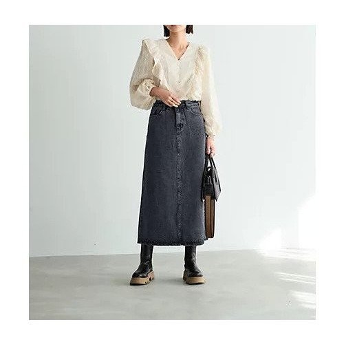 【スタイルデリ/STYLE DELI】の【LUXE】ストライプ状ブリーチデニムスカート インテリア・キッズ・メンズ・レディースファッション・服の通販 founy(ファニー) https://founy.com/ ファッション Fashion レディースファッション WOMEN スカート Skirt デニムスカート Denim Skirts アンティーク Antique ヴィンテージ Vintage 春 Spring クール Cool スタイリッシュ Stylish ストライプ Stripe ストレッチ Stretch スリット Slit デニム Denim フロント Front ブリーチ Bleach ペンシル Pencil ポケット Pocket ループ Loop 冬 Winter |ID: prp329100004322250 ipo3291000000029990371
