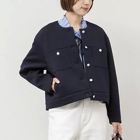 【ノーリーズ/NOLLEY'S】のウォッシャブルエアボールクルーネックブルゾン 人気、トレンドファッション・服の通販 founy(ファニー) ファッション Fashion レディースファッション WOMEN アウター Coat Outerwear ブルゾン Blouson/Jackets 2025年 2025 コンパクト Compact シルバー Silver ジャケット Jacket スポーツ Sports セットアップ Set Up フォルム Form フレア Flare ブルゾン Blouson エレガント 上品 Elegant 人気 Popularity 定番 Standard 羽織 Haori |ID:prp329100004322251