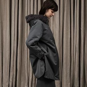 【アンタイトル/UNTITLED】のベーネグログランコート 人気、トレンドファッション・服の通販 founy(ファニー) ファッション Fashion レディースファッション WOMEN アウター Coat Outerwear コート Coats イタリア Italy エレガント 上品 Elegant クラシック Classic グログラン Grosgrain シルク Silk フェイクファー Faux Fur フォルム Form ポケット Pocket モダン Modern モッズコート Mod Coat ラグジュアリー Luxury 防寒 Cold Protection |ID:prp329100004322260