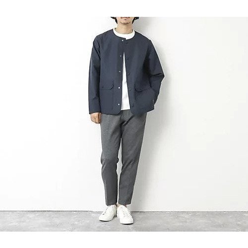 【ノーリーズ グッドマン/NOLLEY'S goodman / MEN】の【TAION/タイオン】ノンダウン ミリタリー リバーシブル クルーネックカーディガン 25SS 人気、トレンドファッション・服の通販 founy(ファニー) 　ファッション　Fashion　メンズファッション　MEN　カーディガン　Cardigan　軽量　Lightweight　スリット　Slit　ダウン　Down　フラップ　Flap　ボトム　Bottom　ポケット　Pocket　ミリタリー　Military　リップ　Lip　リバーシブル　Reversible　2025年　2025　2025春夏・S/S　Ss,Spring/Summer,2025　other-2|ID: prp329100004322287 ipo3291000000031719776