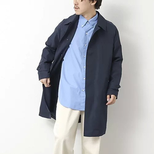 【ノーリーズ グッドマン/NOLLEY'S goodman / MEN】の【TAION/タイオン】《ビジカジ対応》別注ステンカラーコート 25SS インテリア・キッズ・メンズ・レディースファッション・服の通販 founy(ファニー) https://founy.com/ ファッション Fashion メンズファッション Fashion for Men 軽量 Lightweight, Ultra Light シンプル Simple, Minimal ジャケット Jacket, Outerwear スリーブ Sleeve, Long Sleeve / Short Sleeve デニム Denim, Jeans Material パターン Pattern, Design Print パーカー Hoodie, Parka 別注 Limited Edition, Custom Order リップ Lip, Lip Motif リラックス Relax, Relaxed Fit ビジネス 仕事 通勤 Business / Work / Commuting 2025年 2025 2025春夏・S/S Spring/Summer 2025 SS25 |ID: prp329100004322288 ipo3291000000033440524