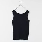 【トゥエルブクローゼット/12closet】の【コラボ】【洗える】前後2WAYスクエア リブタンクニット ブラック|ID:prp329100004334053