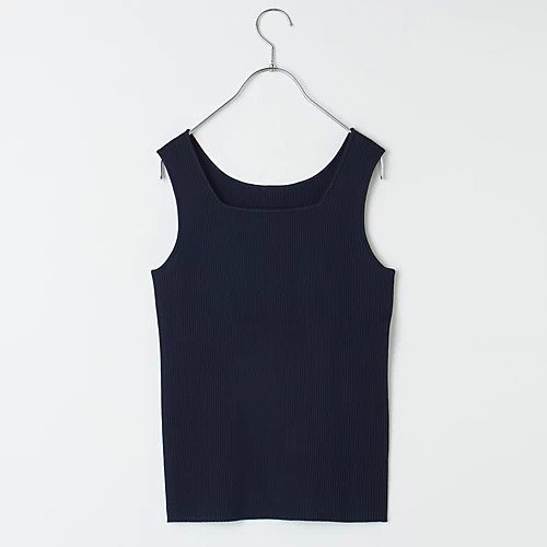 【トゥエルブクローゼット/12closet】の【コラボ】【洗える】前後2WAYスクエア リブタンクニット インテリア・キッズ・メンズ・レディースファッション・服の通販 founy(ファニー) https://founy.com/ ファッション Fashion レディースファッション Fashion for Women トップス・カットソー Cut & Sew Tops ニット Knit Tops & Sweaters カーディガン Cardigan, Knitwear コラボ Collaboration, Collab スクエア Square, Square Shape タンク Tank Top, Sleeveless Top パール Pearl, Pearl Accent ラウンド Round, Round Neck エレガント 上品 Elegant 洗える Machine Washable |ID: prp329100004334053 ipo3291000000034766452