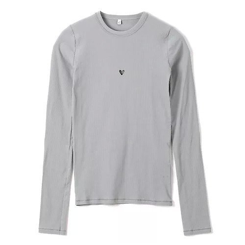 【ベースレンジ/Baserange】のHEART LONG SLEEVE TEE 人気、トレンドファッション・服の通販 founy(ファニー) 　ファッション　Fashion　レディースファッション　WOMEN　トップス・カットソー　Tops/Tshirt　2025年　2025　2025春夏・S/S　Ss,Spring/Summer,2025　スリーブ　Sleeve　フィット　Fit　ロング　Long　洗える　Washable　 other-1|ID: prp329100004336219 ipo3291000000030126013