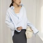 【リエミラー/Rie Miller】のレギュラーカラー2WAYシャツ 人気、トレンドファッション・服の通販 founy(ファニー) ファッション Fashion レディースファッション WOMEN トップス・カットソー Tops/Tshirt シャツ/ブラウス Shirts/Blouses 2025年 2025 2025春夏・S/S Ss,Spring/Summer,2025 おすすめ Recommend シンプル Simple ジャケット Jacket スウェット Sweat レギュラー Regular thumbnail サックス|ID: prp329100004336224 ipo3291000000030126031