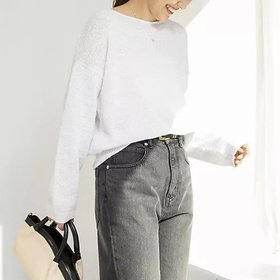【リエミラー/Rie Miller】の《手洗い可能》テープヤーンボートネックプルオーバーニット 人気、トレンドファッション・服の通販 founy(ファニー) ファッション Fashion レディースファッション WOMEN トップス・カットソー Tops/Tshirt ニット Knit Tops プルオーバー Pullover 2025年 2025 2025春夏・S/S Ss,Spring/Summer,2025 リラックス Relax 人気 Popularity 定番 Standard 春 Spring |ID:prp329100004336227