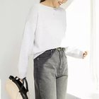 【リエミラー/Rie Miller】の《手洗い可能》テープヤーンボートネックプルオーバーニット 人気、トレンドファッション・服の通販 founy(ファニー) ファッション Fashion レディースファッション WOMEN トップス・カットソー Tops/Tshirt ニット Knit Tops プルオーバー Pullover 2025年 2025 2025春夏・S/S Ss,Spring/Summer,2025 リラックス Relax 人気 Popularity 定番 Standard 春 Spring thumbnail ホワイト|ID: prp329100004336227 ipo3291000000032347402
