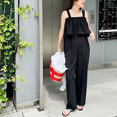 【ノーリーズ/NOLLEY'S】の【追加】ウォッシャブルラッフルパーツ付きオールインワン インテリア・キッズ・メンズ・レディースファッション・服の通販 founy(ファニー) https://founy.com/ ファッション Fashion レディースファッション WOMEN ワンピース Dress オールインワン ワンピース All In One Dress オフショル Off Shoulder カーディガン Cardigan ジャケット Jacket ストレッチ Stretch センター Center ビスチェ Bustier フリル Frills リボン Ribbon おすすめ Recommend 夏 Summer 旅行 Travel ビジネス 仕事 通勤 Business 2025年 2025 2025春夏・S/S Ss,Spring/Summer,2025 |ID: prp329100004336241 ipo3291000000031713202