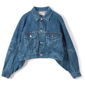 【ビューティフル ピープル/beautiful people】 selvedge denim short blouson人気、トレンドファッション・服の通販 founy(ファニー) ファッション Fashion レディースファッション WOMEN アウター Coat Outerwear ブルゾン Blouson/Jackets 2025年 2025 2025春夏・S/S Ss,Spring/Summer,2025 カッティング Cutting コンパクト Compact 定番 Standard 洗える Washable |ID:prp329100004336286