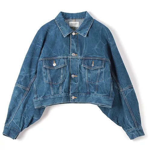 【ビューティフル ピープル/beautiful people】のselvedge denim short blouson インテリア・キッズ・メンズ・レディースファッション・服の通販 founy(ファニー) 　ファッション　Fashion　レディースファッション　WOMEN　アウター　Coat Outerwear　ブルゾン　Blouson/Jackets　2025年　2025　2025春夏・S/S　Ss,Spring/Summer,2025　カッティング　Cutting　コンパクト　Compact　定番　Standard　洗える　Washable　indigo crc|ID: prp329100004336286 ipo3291000000031718323