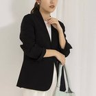 【ノーリーズ/NOLLEY'S】の《セットアップ対応》ウォッシャブルダブルクロスVネックジャケット 人気、トレンドファッション・服の通販 founy(ファニー) ファッション Fashion レディースファッション WOMEN アウター Coat Outerwear ジャケット Jackets 2025年 2025 2025春夏・S/S Ss,Spring/Summer,2025 オケージョン Occasion ジャケット Jacket ストレッチ Stretch スリム Slim セットアップ Set Up ダブル Double ロング Long thumbnail ネイビー|ID: prp329100004336290 ipo3291000000030126371