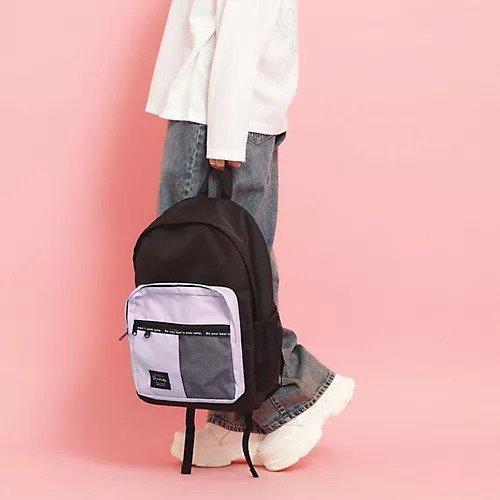 【ピンク ラテ/PINK-latte / KIDS】のバイカラーリュック 人気、トレンドファッション・服の通販 founy(ファニー) 　ファッション　Fashion　キッズファッション　KIDS　シンプル　Simple　ポケット　Pocket　リュック　Ruck Sack　 other-1|ID: prp329100004336349 ipo3291000000030126572