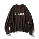 【オブラダ/Oblada】の92 STEADY LONG TEE 人気、トレンドファッション・服の通販 founy(ファニー) ファッション Fashion レディースファッション Fashion for Women デニム Denim, Jeans Material トレンド Trend, Trending Now プリント Print, Printed Pattern ベーシック Basic, Essential ロング Long, Long-Length ヴィンテージ Vintage Style 別注 Limited Edition, Custom Order 洗える Machine Washable thumbnail BROWN|ID: prp329100004337574 ipo3291000000036023959