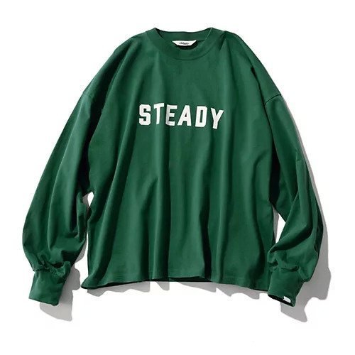 【オブラダ/Oblada】の92 STEADY LONG TEE 人気、トレンドファッション・服の通販 founy(ファニー) 　ファッション　Fashion　レディースファッション　Fashion for Women　デニム　Denim, Jeans Material　トレンド　Trend, Trending Now　プリント　Print, Printed Pattern　ベーシック　Basic, Essential　ロング　Long, Long-Length　ヴィンテージ　Vintage Style　別注　Limited Edition, Custom Order　洗える　Machine Washable　other-2|ID: prp329100004337574 ipo3291000000036023961