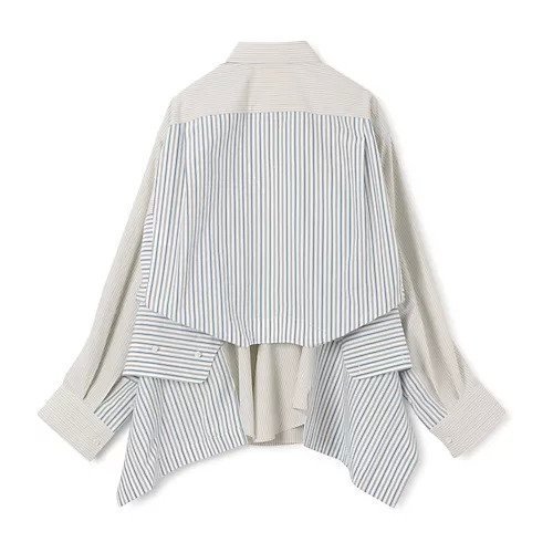 【ビューティフル ピープル/beautiful people】のdouble-end finx stripe pajamas shirt 人気、トレンドファッション・服の通販 founy(ファニー) 　ファッション　Fashion　レディースファッション　Ladies' Fashion Online　トップス・カットソー　Tops/Tshirt　シャツ/ブラウス　Shirts/Blouses　2025年　2025　2025春夏・S/S　Ss,Spring/Summer,2025　ストライプ　Stripe　パジャマ　Pajamas　洗える　Washable　other-2|ID: prp329100004337576 ipo3291000000032524585