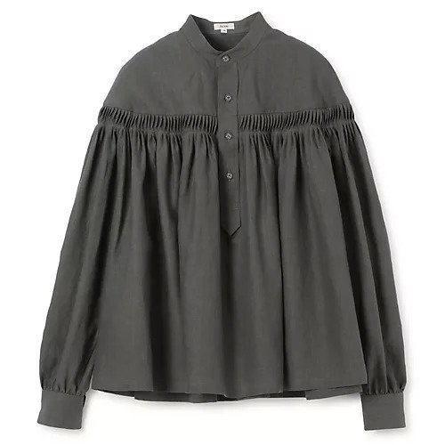 【サイ/SCYE】の60/1Linen Cambric Tucked Blouse インテリア・キッズ・メンズ・レディースファッション・服の通販 founy(ファニー) https://founy.com/ ファッション Fashion レディースファッション Fashion for Women ギャザー Gathered, Ruffled ドレープ Drape, Draping Fabric フォルム Silhouette, Form リネン Linen, Linen Fabric 定番 Standard, Basic Item 洗える Machine Washable |ID: prp329100004337577 ipo3291000000032617145