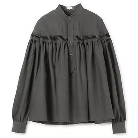 【サイ/SCYE】の60/1Linen Cambric Tucked Blouse 人気、トレンドファッション・服の通販 founy(ファニー) ファッション Fashion レディースファッション Ladies' Fashion Online ギャザー Gather ドレープ Drape フォルム Form リネン Linen 定番 Standard 洗える Washable |ID:prp329100004337577