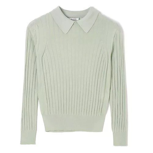 【スローン/SLOANE】の【HPS別注】18Gワイドリブ シルク 襟付きプルオーバー 人気、トレンドファッション・服の通販 founy(ファニー) 　ファッション　Fashion　レディースファッション　Fashion for Women　トップス・カットソー　Cut & Sew Tops　カジュアルプルオーバー・ニットトップス　Pullovers & Knit Tops / Casual Pullovers　シルク　Silk, 100% Silk　ドレープ　Drape, Draping Fabric　ワイドリブ　Wide Rib, Wide Ribbed Knit　別注　Limited Edition, Custom Order　定番　Standard, Basic Item　春　Spring　洗える　Machine Washable　 other-1|ID: prp329100004337579 ipo3291000000034909835