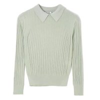 【スローン/SLOANE】の【HPS別注】18Gワイドリブ シルク 襟付きプルオーバー 人気、トレンドファッション・服の通販 founy(ファニー) ファッション Fashion レディースファッション Fashion for Women トップス・カットソー Cut & Sew Tops カジュアルプルオーバー・ニットトップス Pullovers & Knit Tops / Casual Pullovers シルク Silk, 100% Silk ドレープ Drape, Draping Fabric ワイドリブ Wide Rib, Wide Ribbed Knit 別注 Limited Edition, Custom Order 定番 Standard, Basic Item 春 Spring 洗える Machine Washable |ID:prp329100004337579