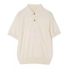 【ウメダ/UMEDA】のリネンウールニットポロ オフホワイト|ID: prp329100004337581 ipo3291000000036315775