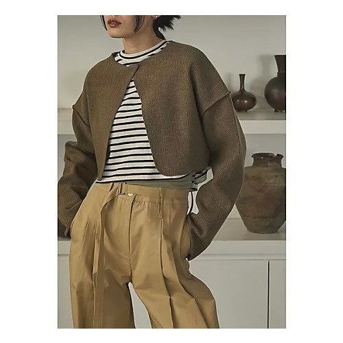 【マージュール/marjour】のLAYERED RIB KNIT TOPS インテリア・キッズ・メンズ・レディースファッション・服の通販 founy(ファニー) https://founy.com/ ファッション Fashion レディースファッション Fashion for Women トップス・カットソー Cut & Sew Tops ニット Knit Tops & Sweaters インナー Innerwear ストレッチ Stretch, Stretchy Fabric バランス Balance, Style Balance リブニット Rib Knit, Ribbed Knit |ID: prp329100004337582 ipo3291000000035904022