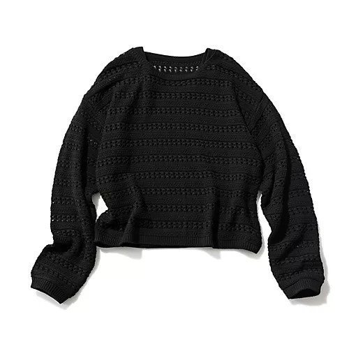 【スアデオ/suadeo】のメッシュニット*タンク付き 人気、トレンドファッション・服の通販 founy(ファニー) 　ファッション　Fashion　レディースファッション　Fashion for Women　トップス・カットソー　Cut & Sew Tops　ニット　Knit Tops & Sweaters　タンク　Tank Top, Sleeveless Top　ペチコート　Petticoat, Underskirt　ボックス　Boxy, Box Shape　ボーダー　Border, Stripe　メッシュ　Mesh, Net Fabric　洗える　Machine Washable　other-2|ID: prp329100004337593 ipo3291000000034954763