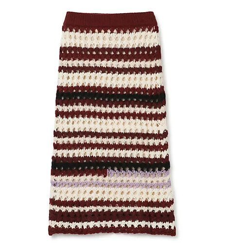 【マルニ/MARNI】のSKIRT 人気、トレンドファッション・服の通販 founy(ファニー) 　ファッション　Fashion　レディースファッション　Ladies' Fashion Online　スカート　Skirt　オータム　Autumn　シンプル　Simple　ペンシル　Pencil　ボーダー　Border　モヘヤ　Mohair　ロング　Long　手編み　Hand Knitting　A/W・秋冬　Aw・Autumn/Winter・Fw・Fall-Winter　other-2|ID: prp329100004337606 ipo3291000000032632237