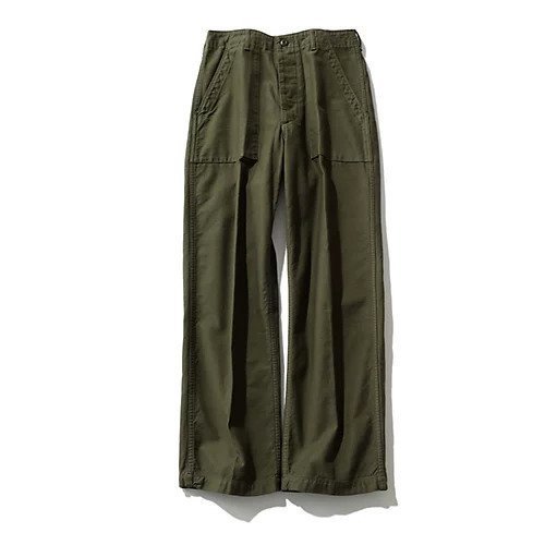 【オブラダ/Oblada】の60S BAKER PANTS インテリア・キッズ・メンズ・レディースファッション・服の通販 founy(ファニー) https://founy.com/ ファッション Fashion レディースファッション WOMEN パンツ Pants ヴィンテージ Vintage サテン Satin ストレート Straight バランス Balance フロント Front ポケット Pocket |ID: prp329100004337609 ipo3291000000030138719