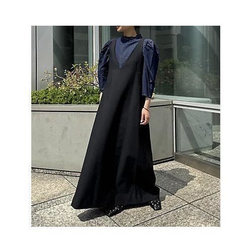 【バウト/BOWTE】のWORSTED MOHAIR DOESKIN FULL LENGTH DRESS 人気、トレンドファッション・服の通販 founy(ファニー) 　ファッション　Fashion　レディースファッション　Fashion for Women　ワンピース　Dresses　フォーマル・パーティードレス・結婚式用ドレス　Elegant & Casual Dresses　サマー　Summer, Summer Style　シンプル　Simple, Minimal　トライアングル　Triangle, Triangular Shape　ドレス　Dress, One-Piece　フォルム　Silhouette, Form　マキシ　Maxi, Full Length　夏　Summer　春　Spring　S/S・春夏　SS, Spring/Summer, Warm Season　other-3|ID: prp329100004337619 ipo3291000000034898628