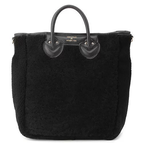 【ヤングアンドオルセン/YOUNG & OLSEN The DRYGOODS STORE】の【HPS別注】SHEERING TOTE M /HPSSP インテリア・キッズ・メンズ・レディースファッション・服の通販 founy(ファニー) 　ファッション　Fashion　レディースファッション　WOMEN　バッグ　Bag　シンプル　Simple　ベーシック　Basic　ラップ　Wrap　人気　Popularity　別注　Special Order　BLACK|ID: prp329100004337628 ipo3291000000031716147