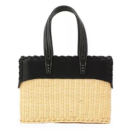 【ア ヴァケーション/A VACATION】のRATTAN M インテリア・キッズ・メンズ・レディースファッション・服の通販 founy(ファニー) 　ファッション　Fashion　レディースファッション　Fashion for Women　ショルダー　Shoulder, Shoulder Strap　ビジネス 仕事 通勤　Business / Work / Commuting　プリント　Print, Printed Pattern　ラタン　Rattan, Woven Rattan　夏　Summer　財布　Wallet, Purse　BLACK|ID: prp329100004337633 ipo3291000000034618946