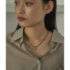 【マージュール/marjour】のU CODE NECKLACE 人気、トレンドファッション・服の通販 founy(ファニー) ファッション Fashion レディースファッション WOMEN ジュエリー Jewelry ネックレス Necklaces チャーム Charm ネックレス Necklace thumbnail SILVER|ID: prp329100004337650 ipo3291000000030138925