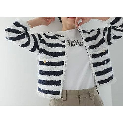 【アダワス/ADAWAS】のLIGHT TWEED JACKET 人気、トレンドファッション・服の通販 founy(ファニー) 　ファッション　Fashion　レディースファッション　Fashion for Women　アウター　Coat / Outerwear Collection　レディースジャケット・軽アウター　Jackets　アクセサリー　Fashion Accessories　インナー　Innerwear　オケージョン　Occasion Wear　春　Spring　キャップ　Cap, Baseball Cap　ジャケット　Jacket, Outerwear　スニーカー　Sneakers, Trainers　タートル　Turtleneck, Turtle Collar　ツイード　Twill, Twill Weave　デニム　Denim, Jeans Material　定番　Standard, Basic Item　ネックレス　Necklace, Pendant Necklace　バランス　Balance, Style Balance　パール　Pearl, Pearl Accent　ボックス　Boxy, Box Shape　ボーダー　Border, Stripe　ポケット　Pocket, Pocket Detail　別注　Limited Edition, Custom Order　ミックス　Mix, Mixed Style　リップ　Lip, Lip Motif　ローズ　Rose, Rose Motif　ワイド　Wide, Wide Fit　other-2|ID: prp329100004337671 ipo3291000000032968106