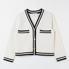 【アダワス/ADAWAS】 LIGHT INLAY JACKET人気、トレンドファッション・服の通販 founy(ファニー) ファッション Fashion レディースファッション WOMEN アウター Coat Outerwear ジャケット Jackets カーディガン Cardigan シューズ Shoes ジャケット Jacket |ID:prp329100004337672