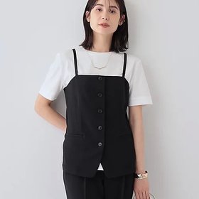 【インディヴィ/INDIVI】の【こなれSETUP】ビスチェ風キャミトップス 人気、トレンドファッション・服の通販 founy(ファニー) ファッション Fashion レディースファッション WOMEN トップス・カットソー Tops/Tshirt キャミソール / ノースリーブ No Sleeves ビスチェ Bustier セットアップ Setup トップス Tops インナー Inner ヴィンテージ Vintage キャミ Cami キャミソール Camisole 吸水 Water Absorption ジャケット Jacket ストレッチ Stretch ストレート Straight スマート Smart セットアップ Set Up ダブル Double 人気 Popularity ビスチェ Bustier フロント Front ベスト Vest ボトム Bottom ポケット Pocket メンズ Mens リラックス Relax ワイド Wide おすすめ Recommend |ID:prp329100004338593