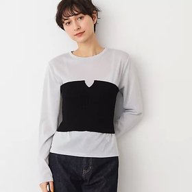 【デッサン/Dessin】の【洗える】ニットバンドゥ 人気、トレンドファッション・服の通販 founy(ファニー) ファッション Fashion レディースファッション WOMEN トップス・カットソー Tops/Tshirt ニット Knit Tops アクセサリー Accessories インナー Inner ストレッチ Stretch スマート Smart スリット Slit センター Center フロント Front 洗える Washable |ID:prp329100004341948