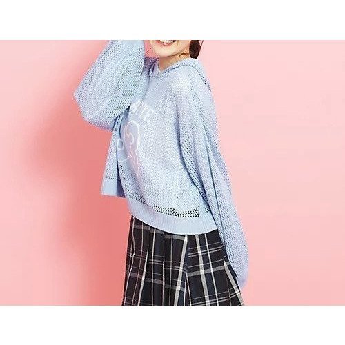 【ピンク ラテ/PINK-latte / KIDS】の【セットアイテム】ナンバリングメッシュ+ロンT 人気、トレンドファッション・服の通販 founy(ファニー) 　ファッション　Fashion　キッズファッション　KIDS　ガーリー　Girly　シンプル　Simple　ボトム　Bottom　メッシュ　Mesh　夏　Summer　 other-1|ID: prp329100004342001 ipo3291000000030295734