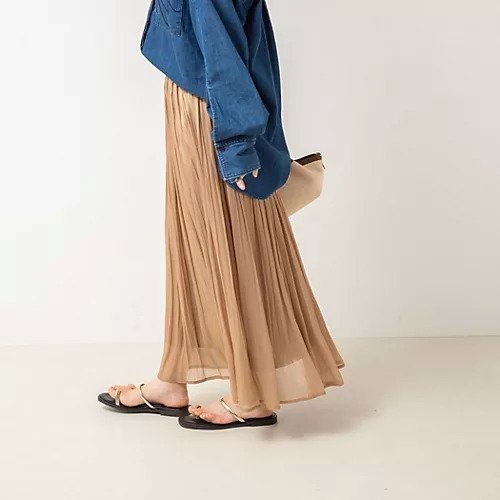 【ノーリーズ/NOLLEY'S】のシャインサテン楊柳スカート インテリア・キッズ・メンズ・レディースファッション・服の通販 founy(ファニー) https://founy.com/ ファッション Fashion レディースファッション WOMEN スカート Skirt 2025年 2025 2025春夏・S/S Ss,Spring/Summer,2025 ロング Long 春 Spring |ID: prp329100004343127 ipo3291000000031712827