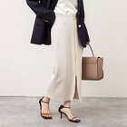 【ノーリーズソフィー/NOLLEY'S sophi】の【追加】ウォッシャブルボンディングジョーゼット前後2WAYロングスカート グレーベージュ|ID: prp329100004343129 ipo3291000000031712851