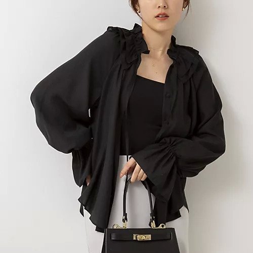 【ノーリーズソフィー/NOLLEY'S sophi】のシアーフリルブラウス インテリア・キッズ・メンズ・レディースファッション・服の通販 founy(ファニー) https://founy.com/ ファッション Fashion レディースファッション WOMEN トップス・カットソー Tops/Tshirt シャツ/ブラウス Shirts/Blouses 2025年 2025 2025春夏・S/S Ss,Spring/Summer,2025 おすすめ Recommend インナー Inner カーディガン Cardigan ジャケット Jacket セレモニー Ceremony フリル Frills リボン Ribbon 春 Spring |ID: prp329100004343992 ipo3291000000030317552